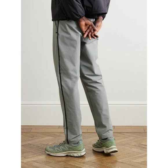 Outerknown Apex Pants Mens XL 36x30 Nylon Blend Stretch Grey Water Repel Pull On